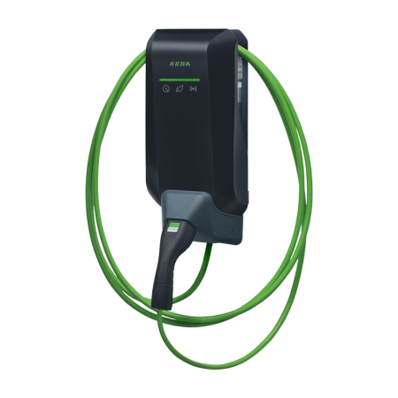 KEBA 131.739 P40 black | 11kW-3phase | cable 6m | BLE-WiFi | RFID | MessEV