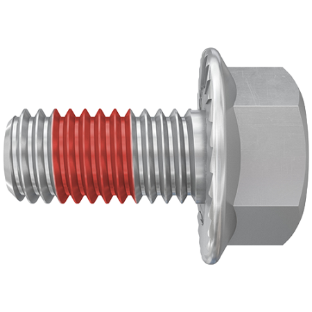 Fischer Sperrzahnschraube mit Klemmbeschichtung SKSK M8x16 A4, Edelstahl A4 - 100 Stück
